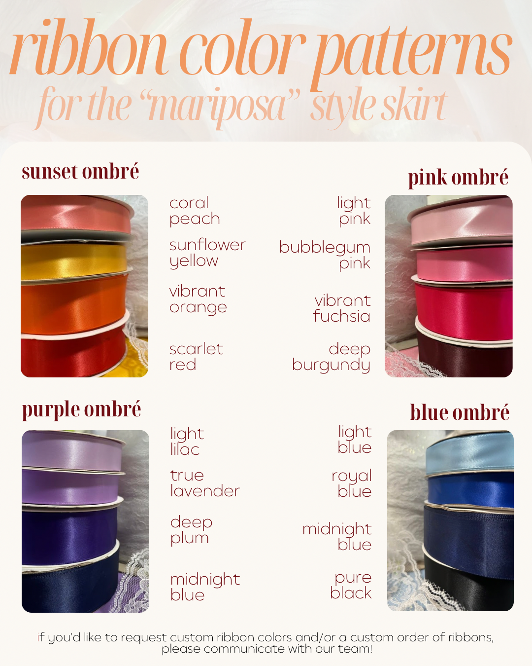 MARIPOSA | ballet folklorico doble vuelo skirt | falda de ballet folklorico de doble vuelo